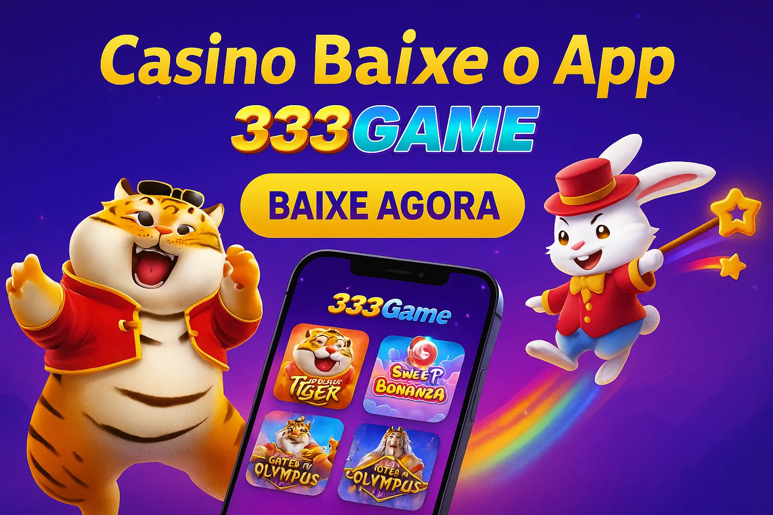 Baixar o 333GAME Cassino App