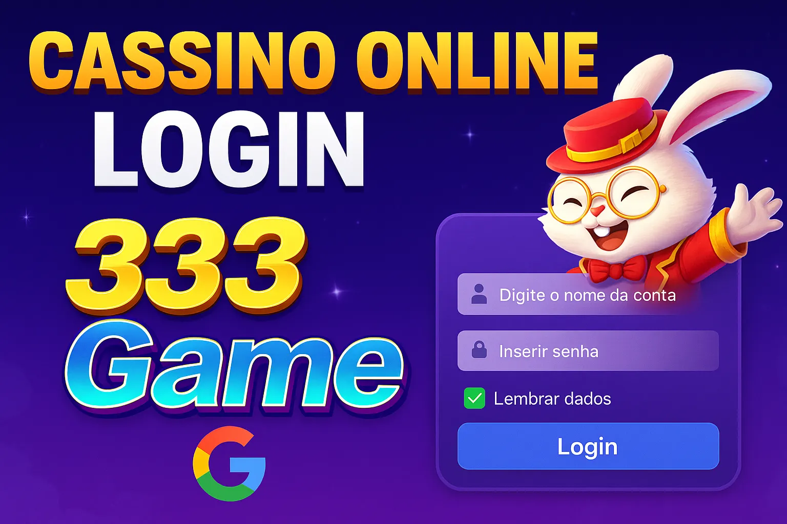 Login no Cassino 333GAME